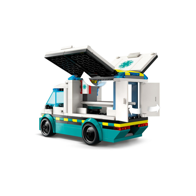 لگو 184 تکه سری City مدل Emergency Ambulance کد 60451
