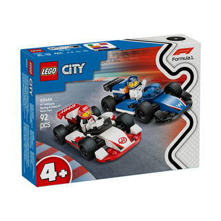 لگو 92 تکه سری City مدل Racing cars کد 60464