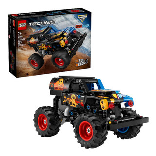لگو 263 تکه سری Technic مدل Monster Jam Grave Digger Fire and Ice کد 42219