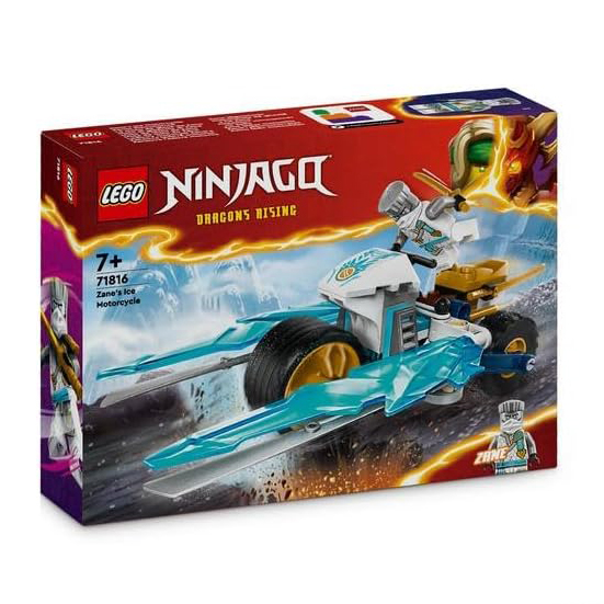 لگو 84 تکه سری Ninjago مدل Zane’s Ice Motorcycle کد 71816