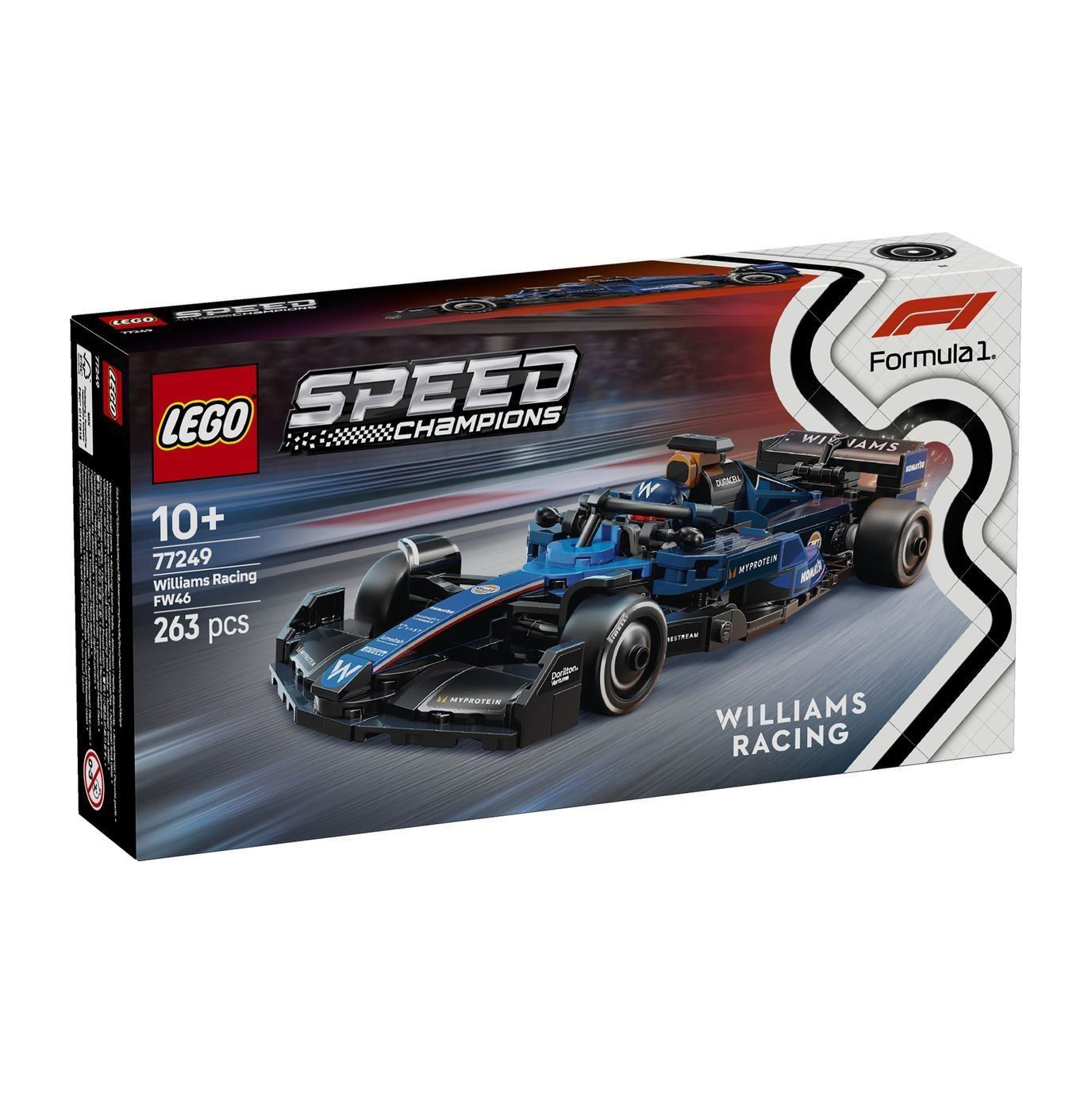 لگو 263 تکه سری Speed Champions مدل Williams Racing FW46 کد 77249