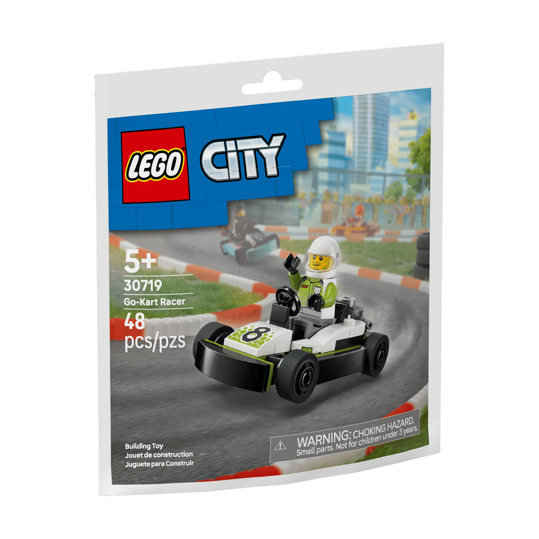لگو 48 تکه سری City مدل Go-Kart Racer کد 30719