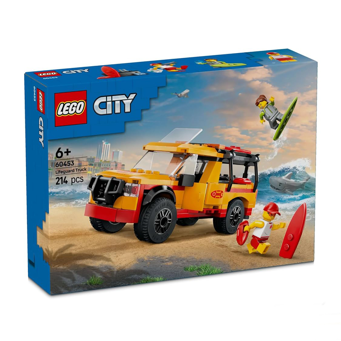 لگو 214 تکه سری City مدل Lifeguard Beach Rescue Truck کد 60453