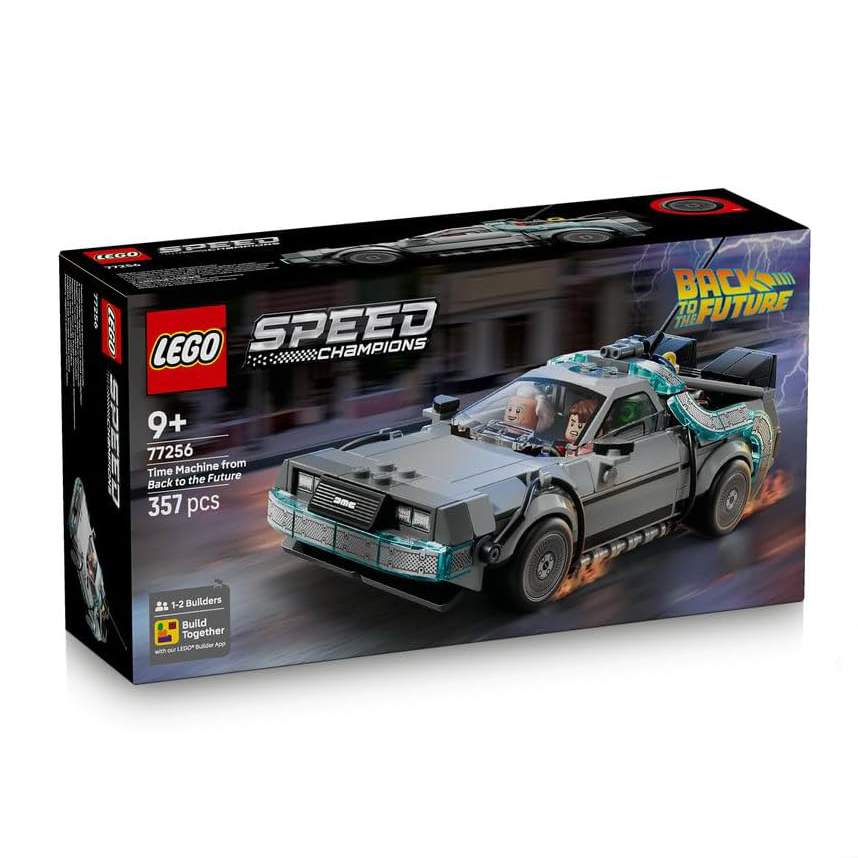 لگو 357 تکه سری Speed Champions مدل Time Machine from Back to the Future کد 77256