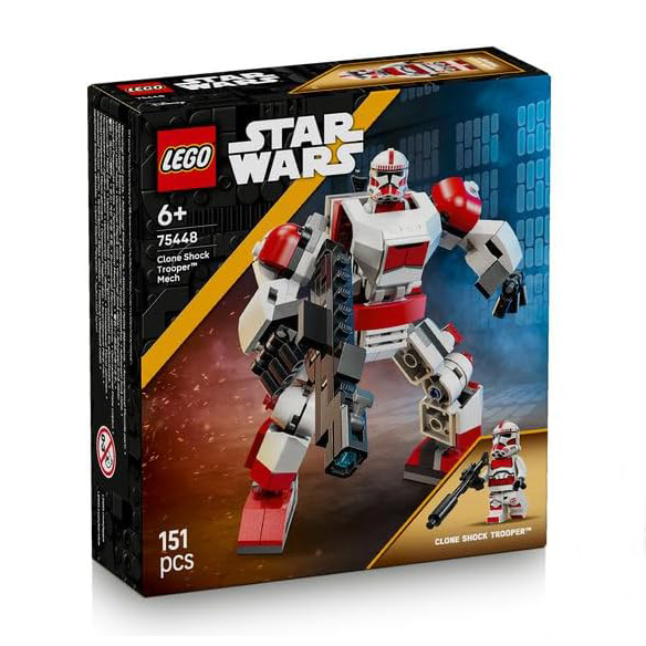 لگو 151 تکه سری Star Wars مدل Clone Shock Trooper Mech کد 75448