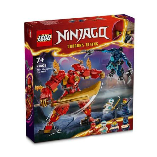 لگو 322 تکه سری Ninjago مدل Kai’s Elemental Fire Mech کد 71808