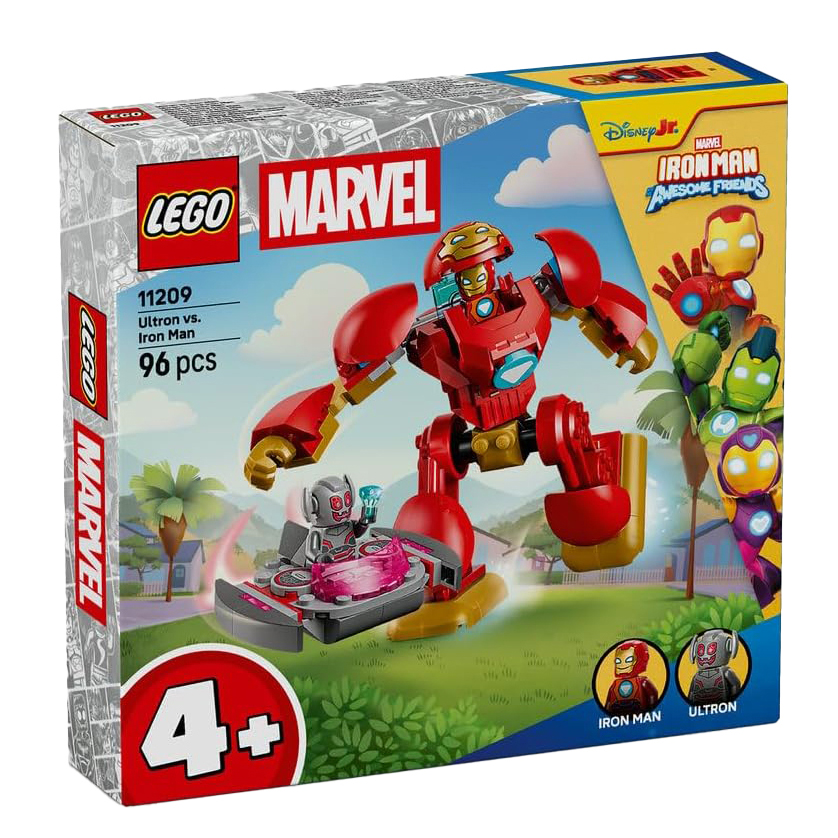 لگو 96 تکه سری Marvel مدل Ultron vs. Iron Man کد 11209