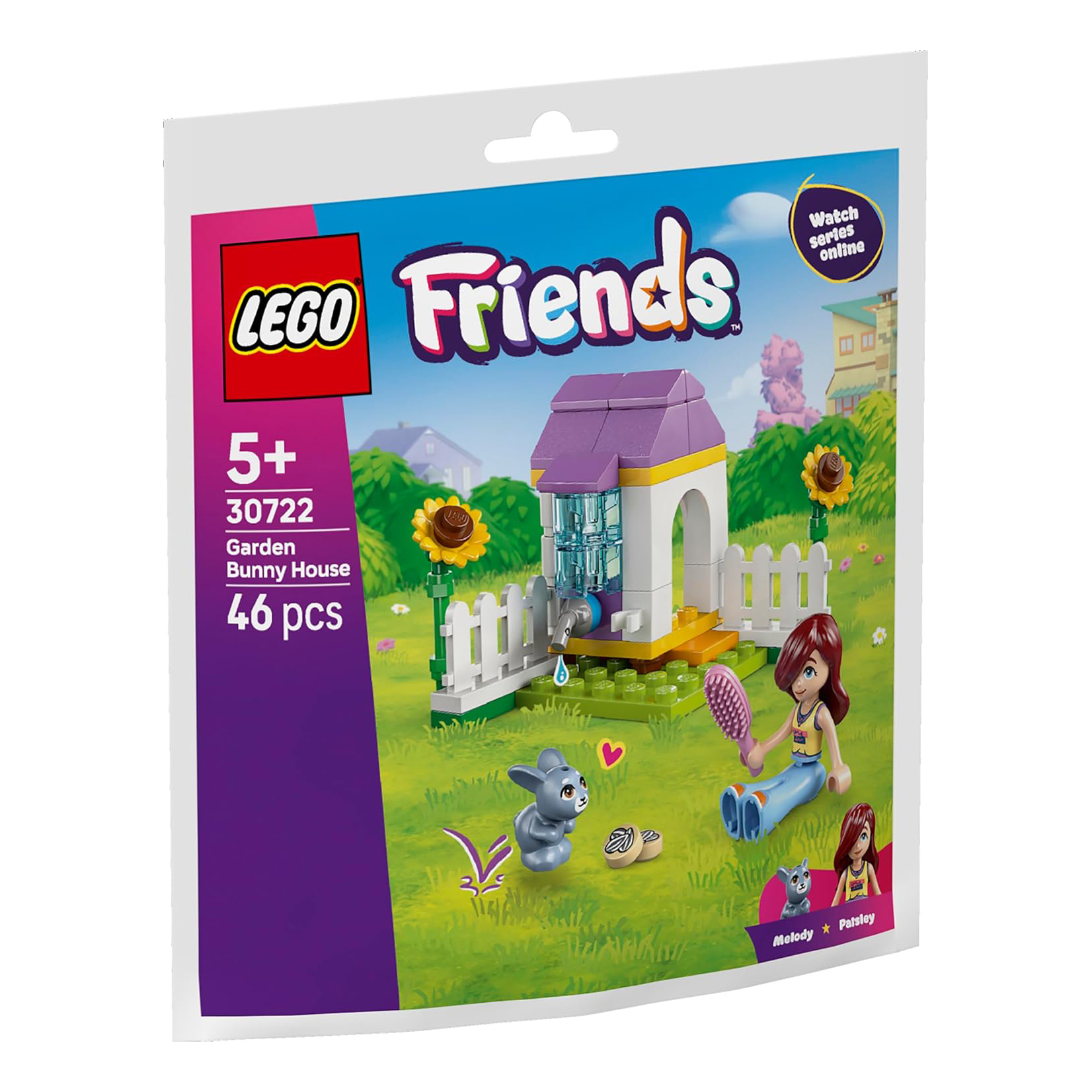 لگو 46 تکه سری Friends مدل Garden Bunny House کد 30722