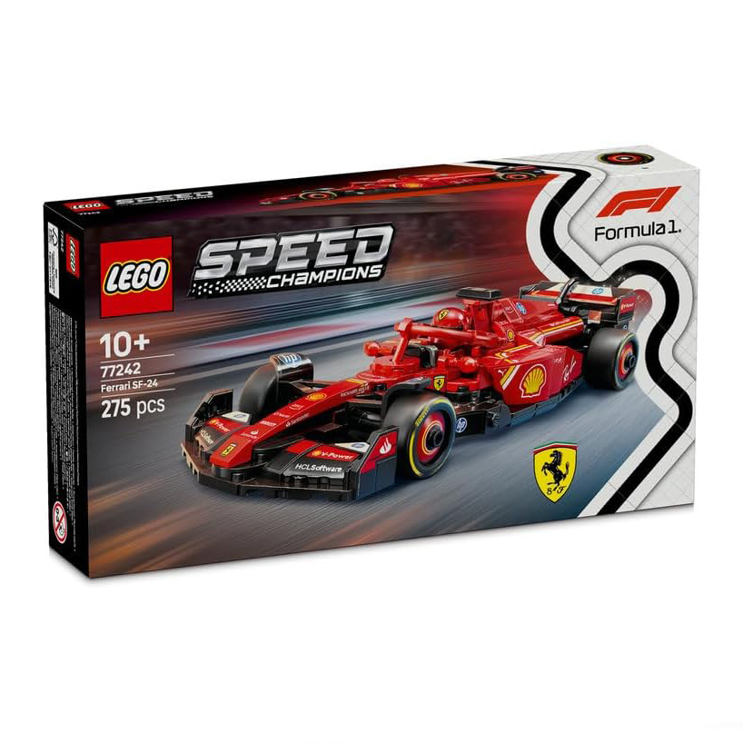 لگو 275 تکه سری Speed Champions مدل Ferrari SF-24 کد 77242