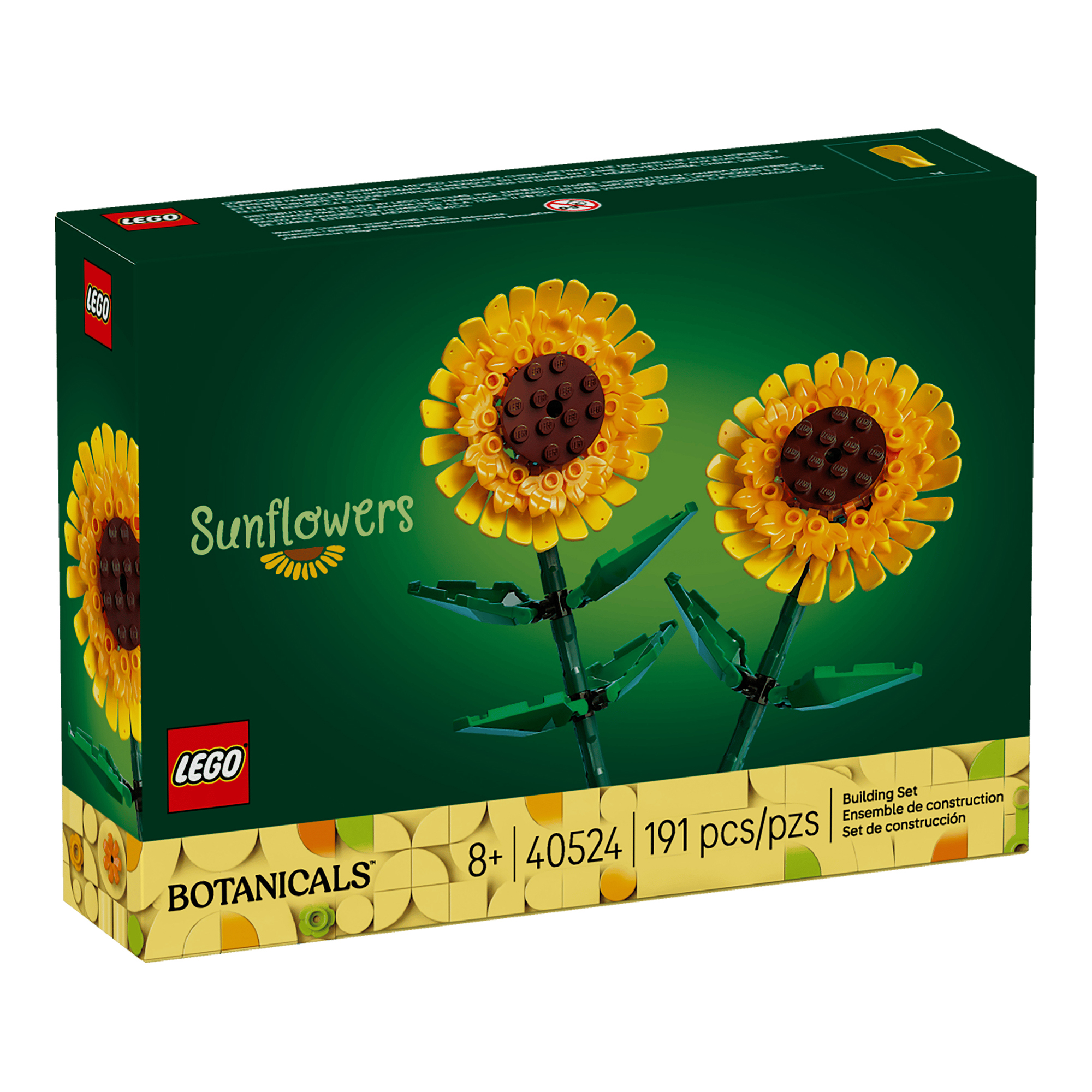 لگو 191 تکه سری Botanicals مدل Sunflowers کد 40524