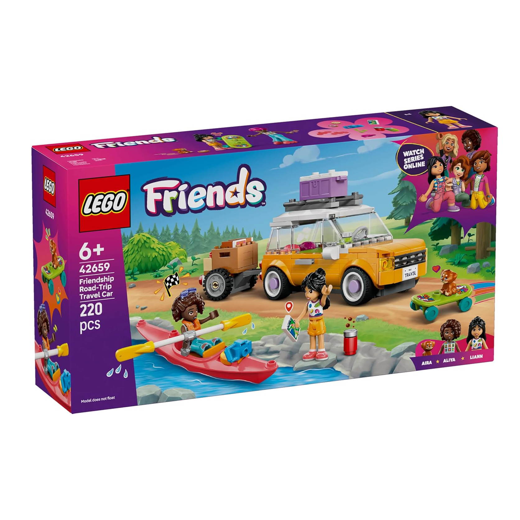 لگو 220 تکه سری Friends مدل Friendship Road-Trip Travel Car کد 42659