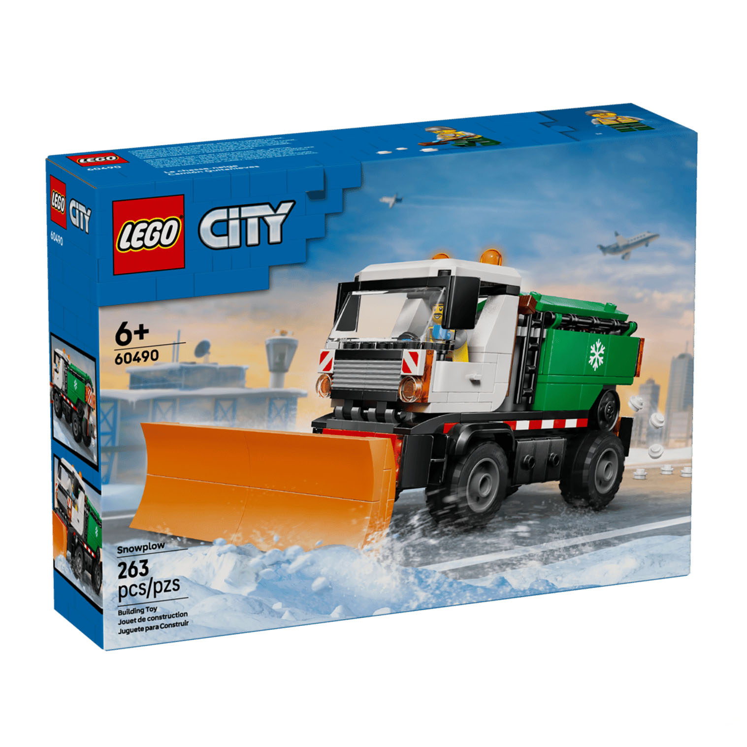 لگو 263 تکه سری City مدل Snowplough کد 60490