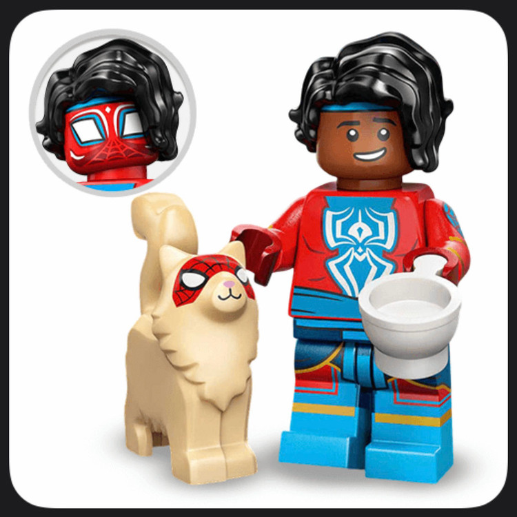 لگو 8 تکه سری Minifigures مدل Spider-Man کد 71050