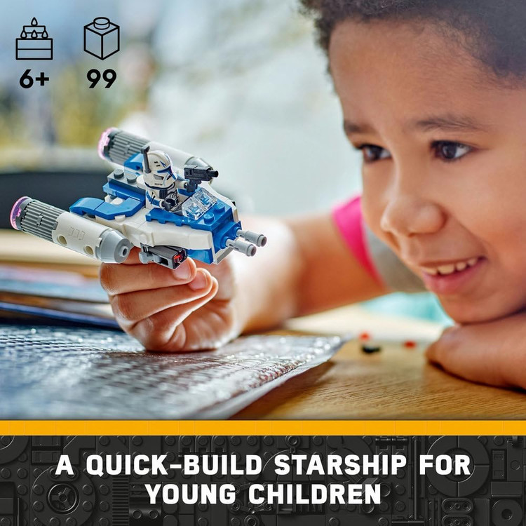 لگو 99 تکه سری Star Wars مدل Captain Rex Y-Wing Microfighter کد 75391