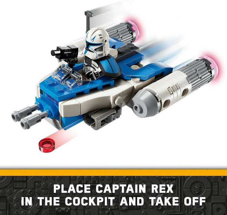 لگو 99 تکه سری Star Wars مدل Captain Rex Y-Wing Microfighter کد 75391