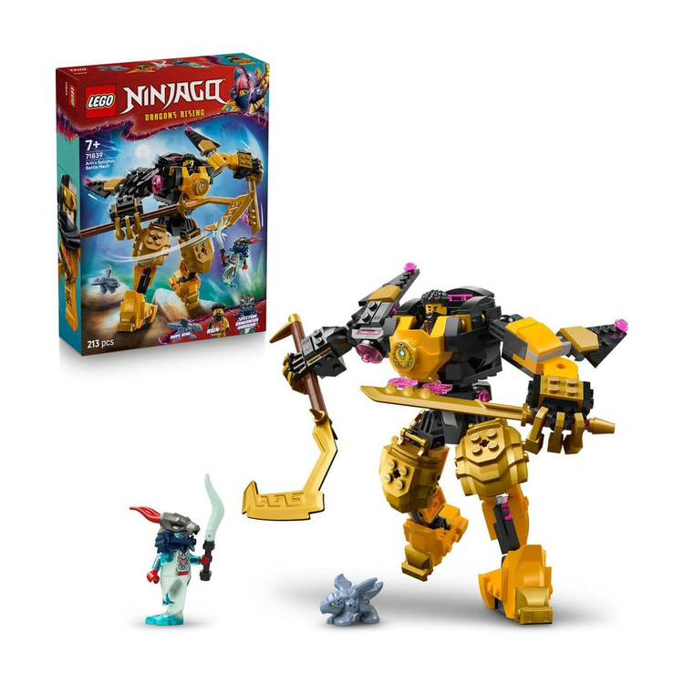 لگو 213 تکه سری Ninjago مدل Arin's Spinjitzu Battle Mech کد 71839