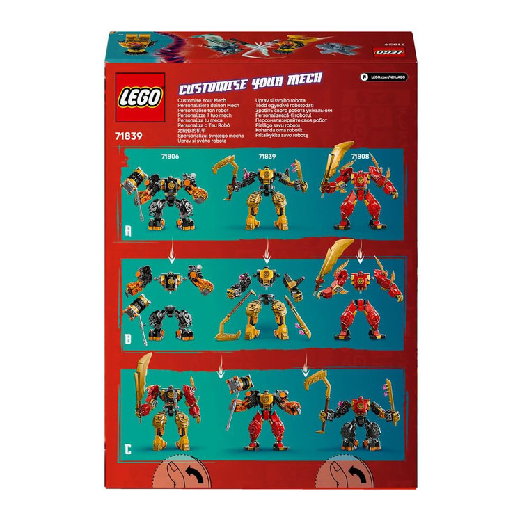 لگو 213 تکه سری Ninjago مدل Arin's Spinjitzu Battle Mech کد 71839