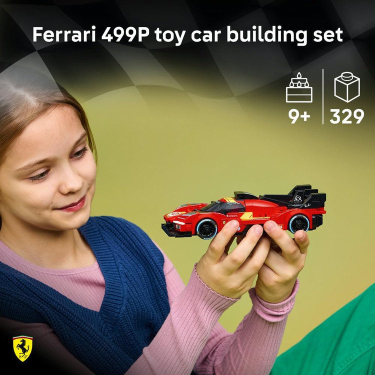 لگو 329 تکه سری Speed Champions مدل Ferrari 499P کد 77261