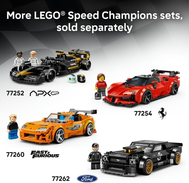 لگو 329 تکه سری Speed Champions مدل Ferrari 499P کد 77261