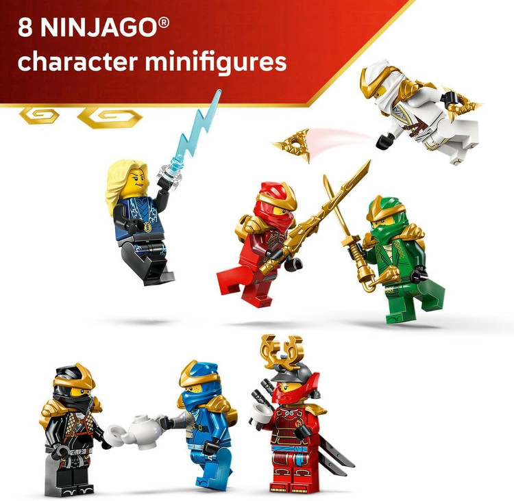 لگو 447 تکه سری Ninjago مدل Ninja Character Display 15th Anniversary کد 71866