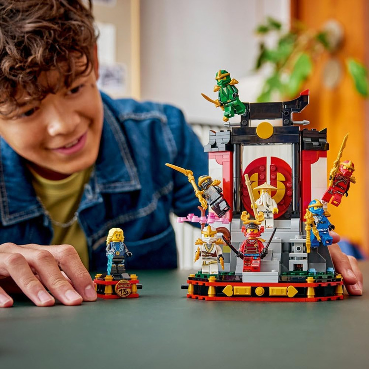 لگو 447 تکه سری Ninjago مدل Ninja Character Display 15th Anniversary کد 71866