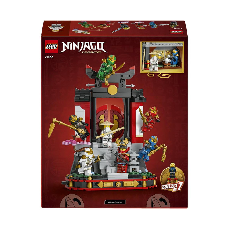 لگو 447 تکه سری Ninjago مدل Ninja Character Display 15th Anniversary کد 71866