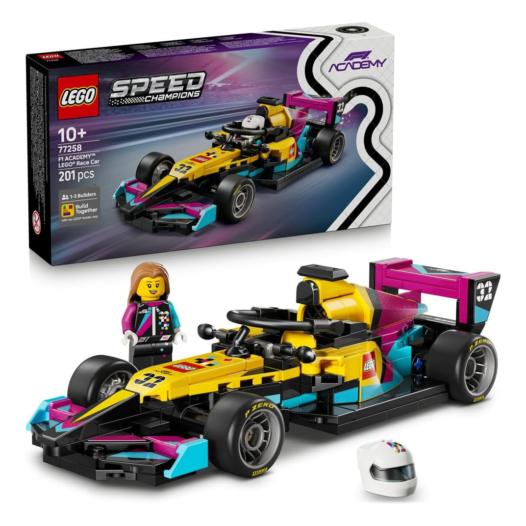 لگو 201 تکه سری Speed Champions مدل F1 Academy Lego Race Car کد 77258