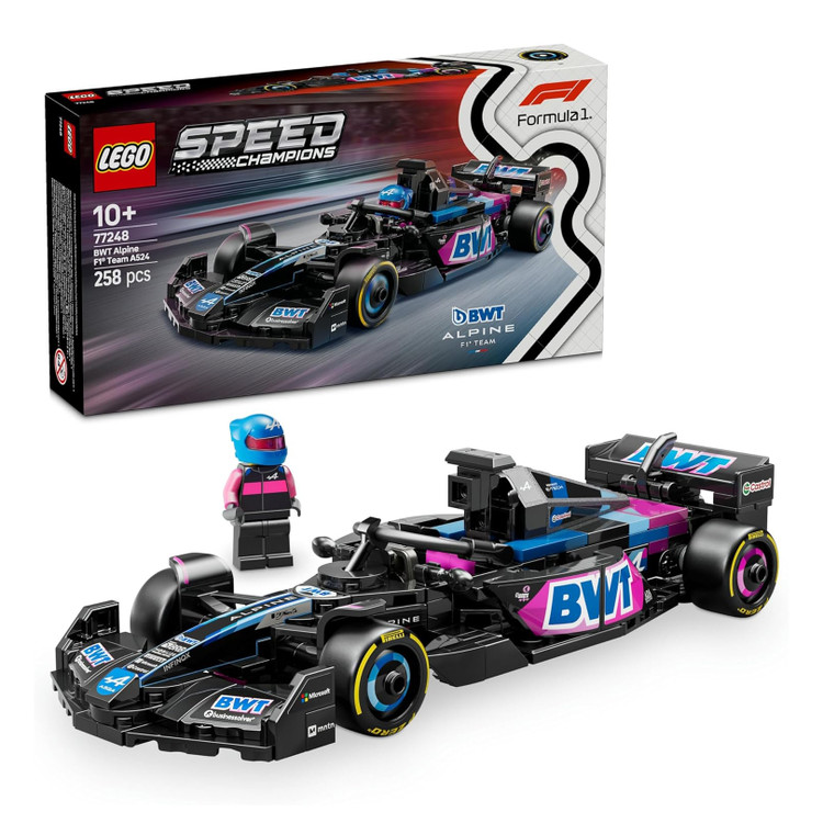 لگو 258 تکه سری Speed Champions مدل BWT Alpine F1 Team A524 کد 77248