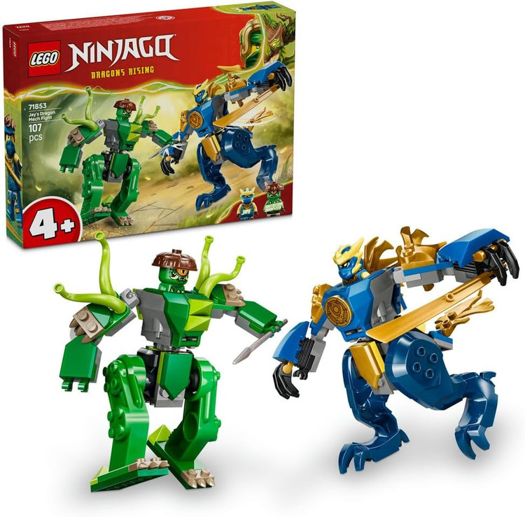 لگو 107 تکه سری Ninjago مدل Jay's Dragon Mech Fight کد 71853