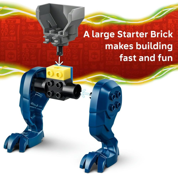 لگو 107 تکه سری Ninjago مدل Jay's Dragon Mech Fight کد 71853
