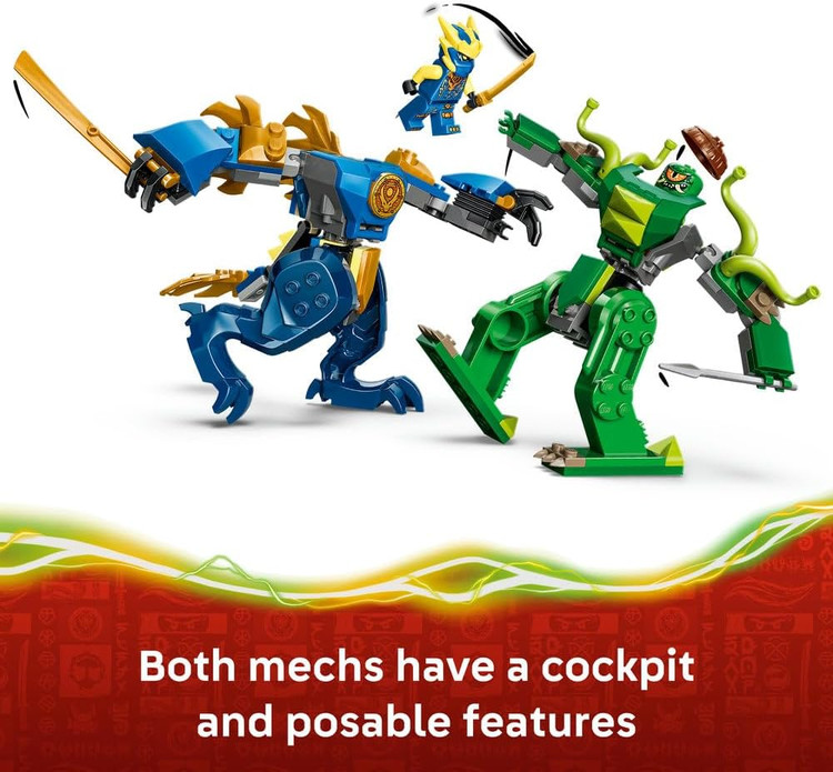 لگو 107 تکه سری Ninjago مدل Jay's Dragon Mech Fight کد 71853