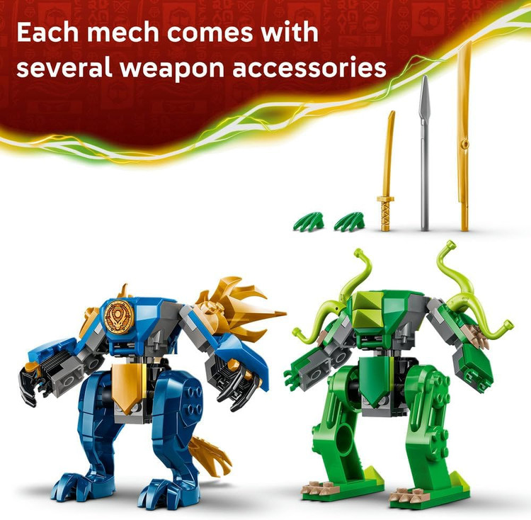 لگو 107 تکه سری Ninjago مدل Jay's Dragon Mech Fight کد 71853