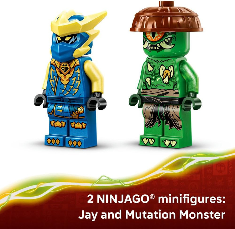 لگو 107 تکه سری Ninjago مدل Jay's Dragon Mech Fight کد 71853