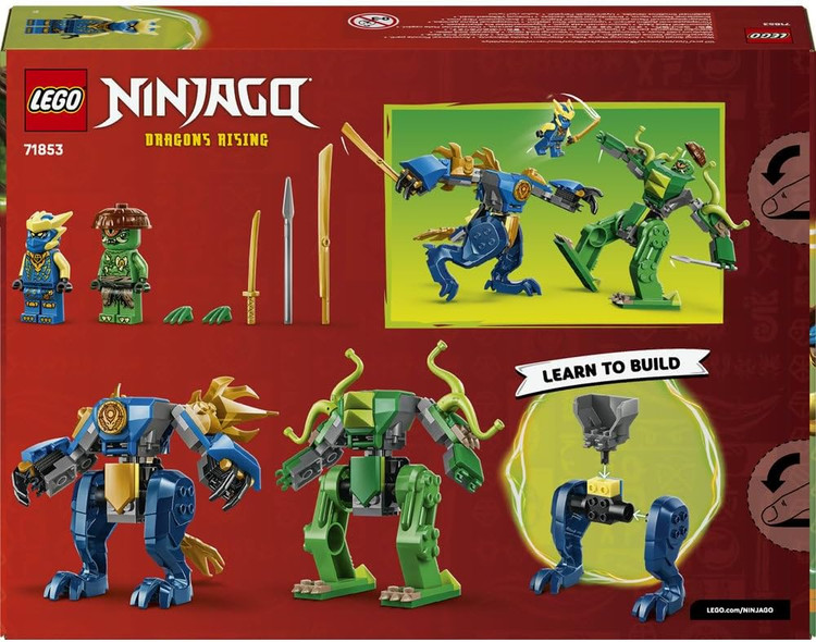 لگو 107 تکه سری Ninjago مدل Jay's Dragon Mech Fight کد 71853