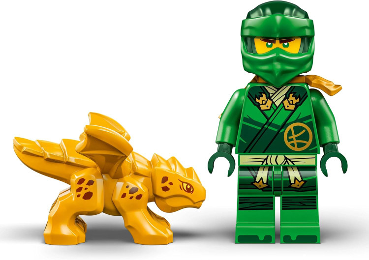لگو 128 تکه سری Ninjago مدل Lloyd's Green Forest Dragon کد 71829