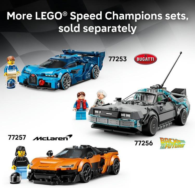 لگو 284 تکه سری Speed Champions مدل Bugatti Vision GT Hyper کد 77253