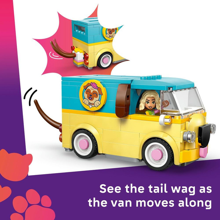 لگو 237 تکه سری Friends مدل Pet Accessories Van کد 42678