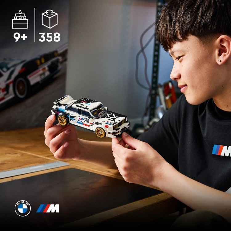 لگو 358 تکه سری Speed Champions مدل BMW M3 (E30) کد 772۶3