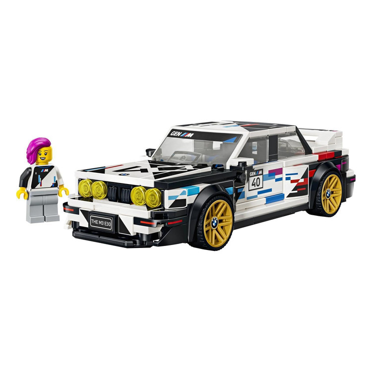 لگو 358 تکه سری Speed Champions مدل BMW M3 (E30) کد 772۶3