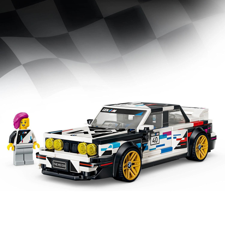 لگو 358 تکه سری Speed Champions مدل BMW M3 (E30) کد 772۶3