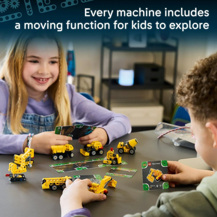 لگو ۴۴ تکه سری Technic مدل Mighty Machines کد 42233