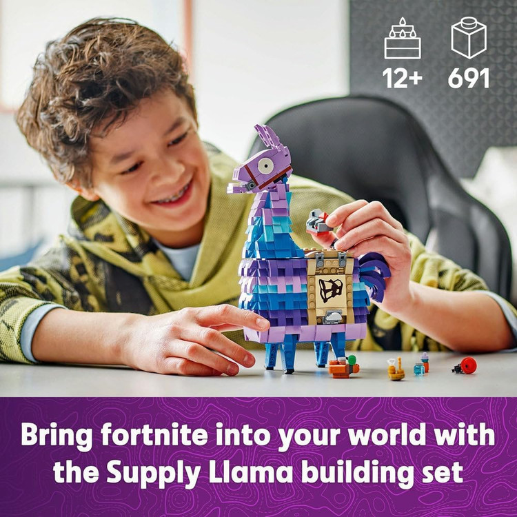 لگو 691 تکه سری Fortnite مدل Supply Llama کد ۷۷۰۷۱