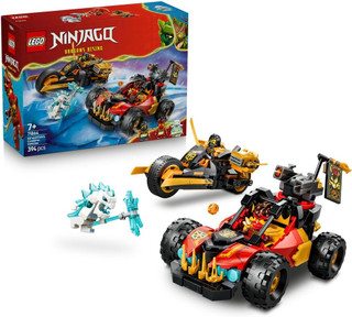 لگو 394 تکه سری Ninjago مدل Kai and Cole's Combiner Vehicles کد 71864
