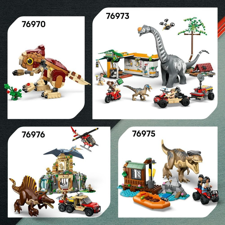 لگو 285 تکه سری Jurassic World مدل Raptor Off-Road Escape کد 76972