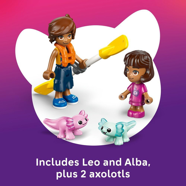 لگو 95 تکه سری Friends مدل Axolotl Adventure Boat کد 42681