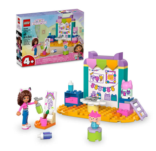 لگو ۶۰ تکه سری Gabby's Dollhouse مدل Crafting with Baby Box Building کد 10795