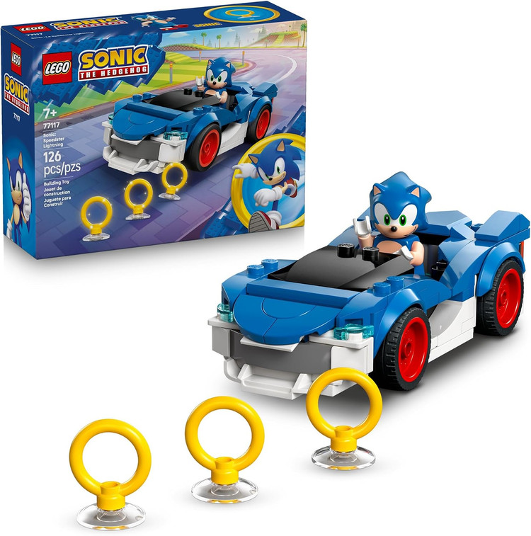 لگو 126 تکه سری Sonic مدل Speedster Lightning کد 77117