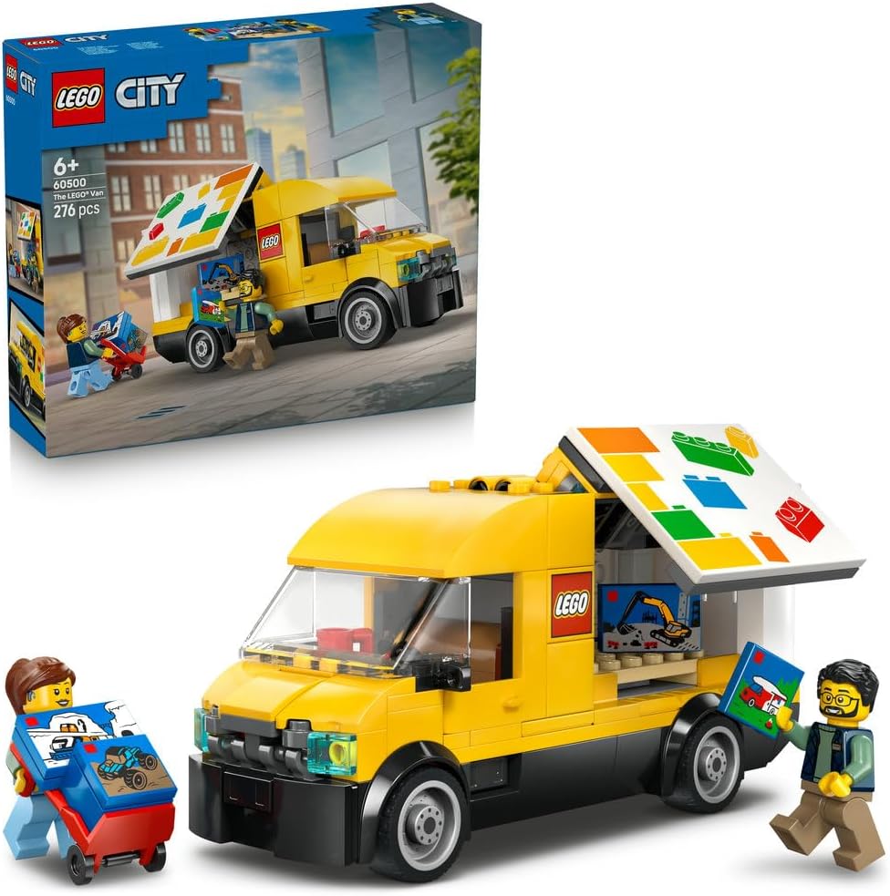 لگو 276 تکه سری City مدل The LEGO Van کد 60500