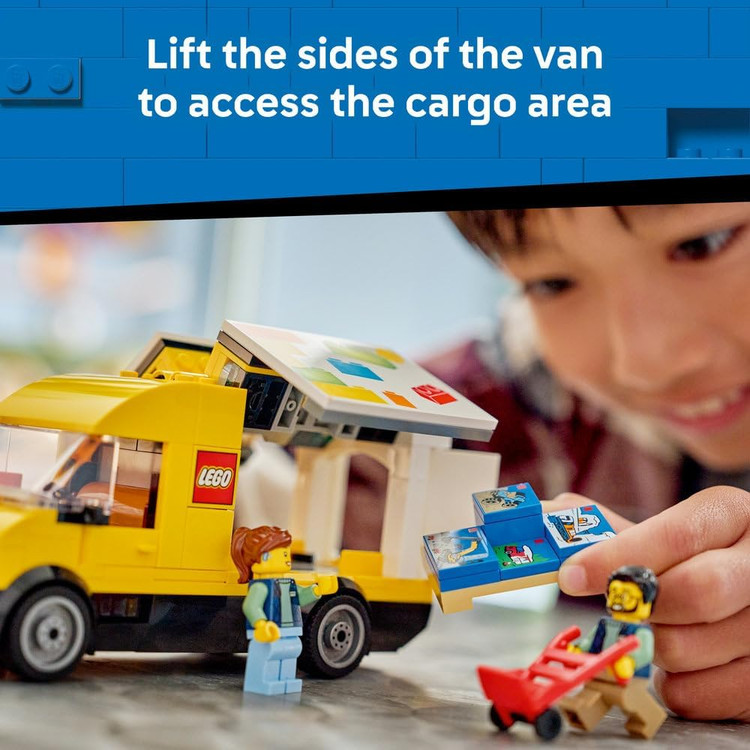 لگو 276 تکه سری City مدل The LEGO Van کد 60500