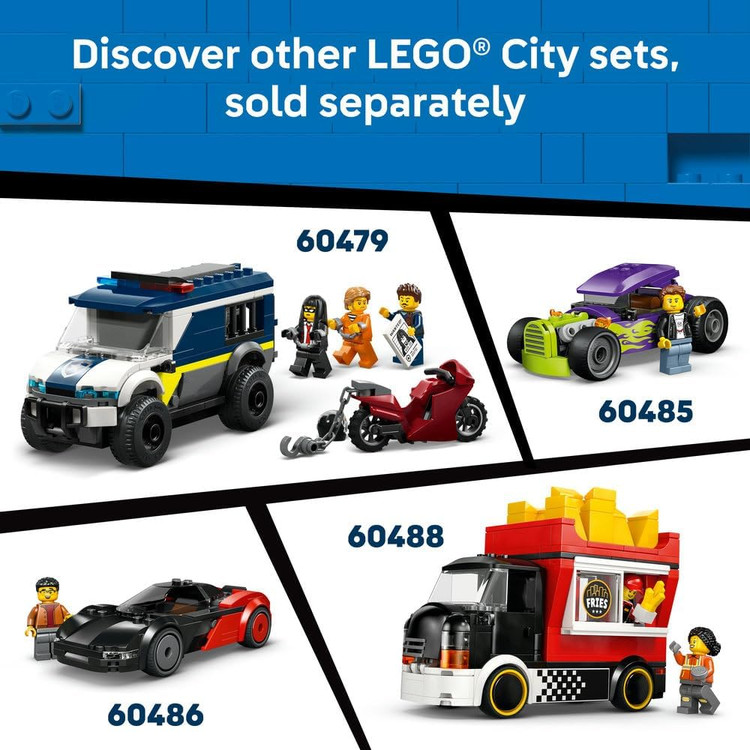 لگو 276 تکه سری City مدل The LEGO Van کد 60500